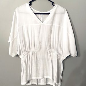 NWOT White cotton top